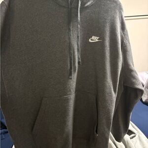 Nike Men's Charcoal Hoodie